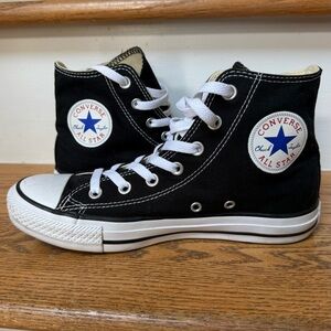 Converse All Star Black Canvas High-Tops